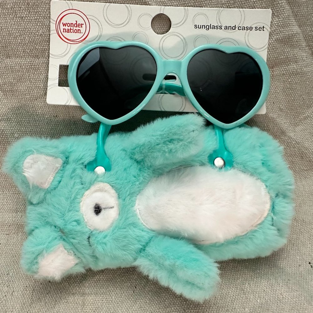 Cat Sunglass and Case Set